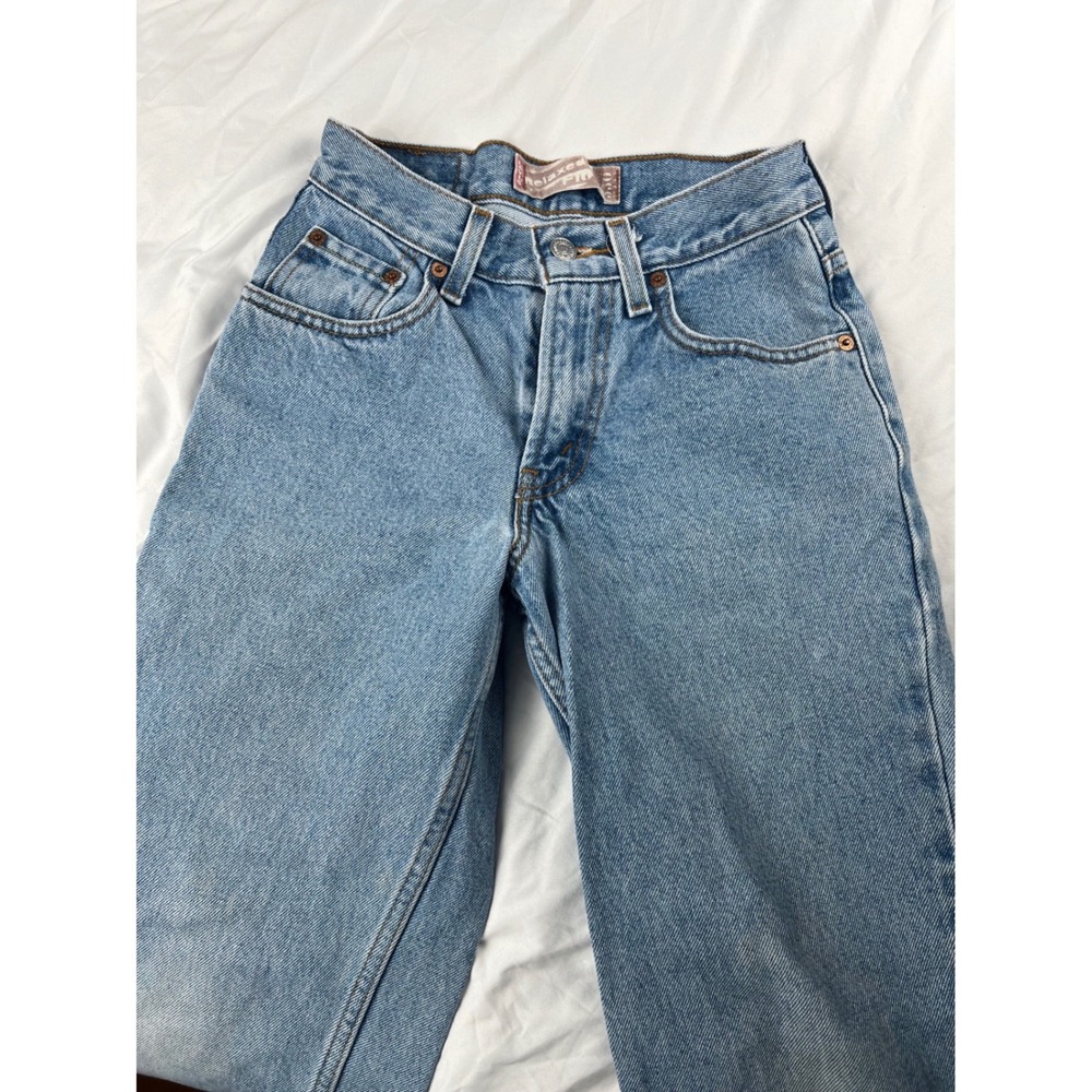Levis 550 Relaxed Fit Jeans Kids 12 Regular Medium Wash Blue‎ Denim 550-0216